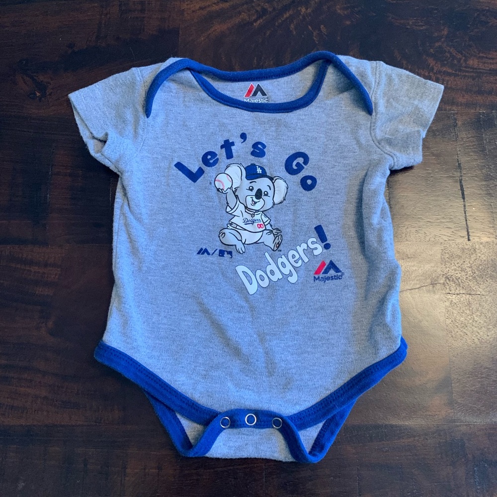 Majestic Los Angeles Dodgers Onesie
